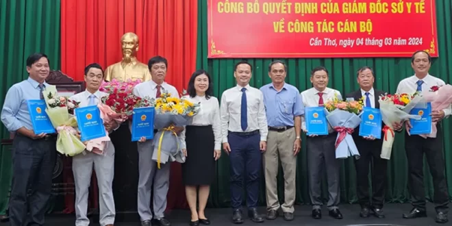 Sở Y tế TP Cần Thơ công bố các quyết định về công tác cán bộ 2 1709552557