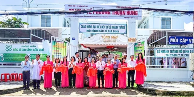 Khánh thành Phòng khám bác sĩ gia đình tại 3 trạm y tế 2 1729515539